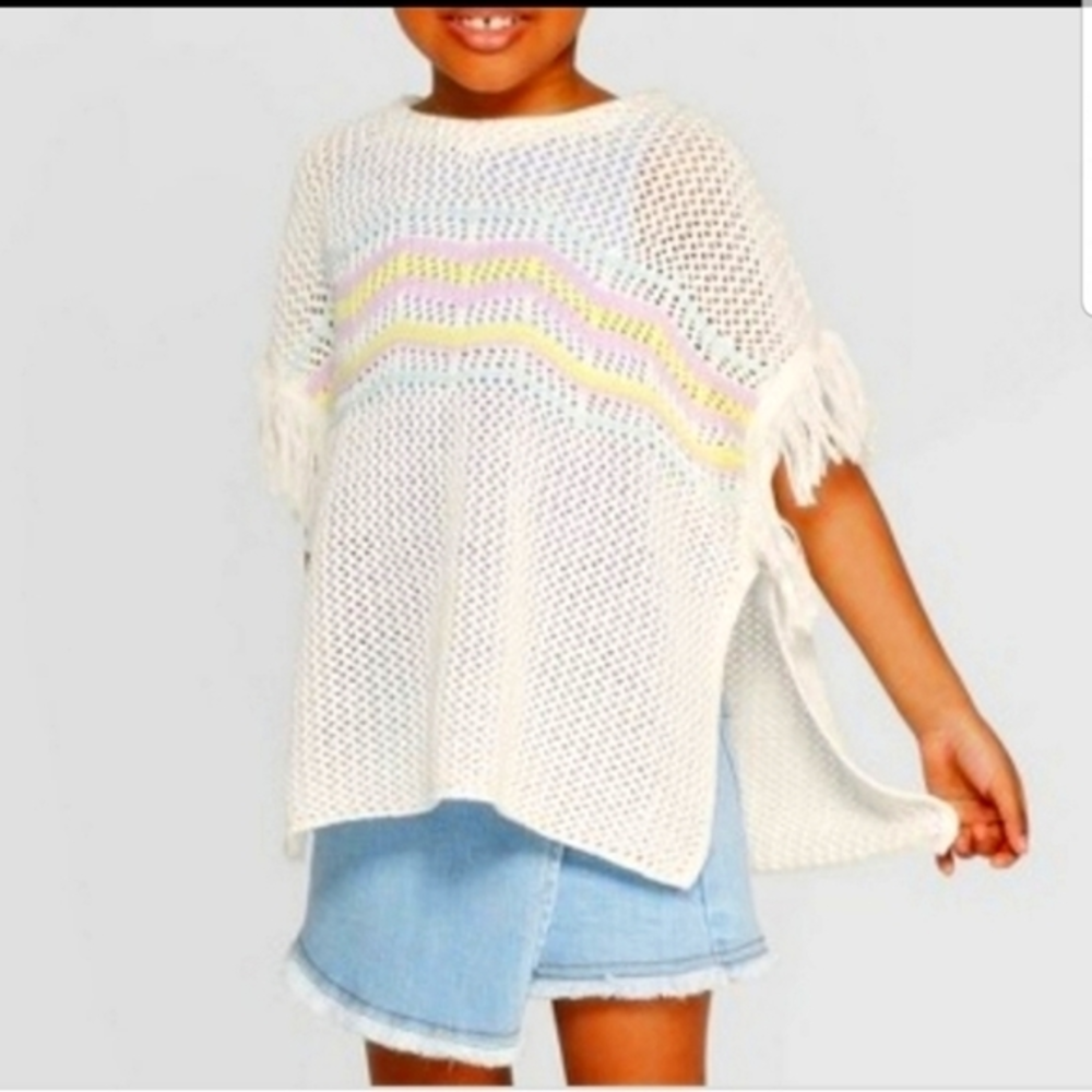 NWT | Art Class | Knit Poncho Top | Size 3T
